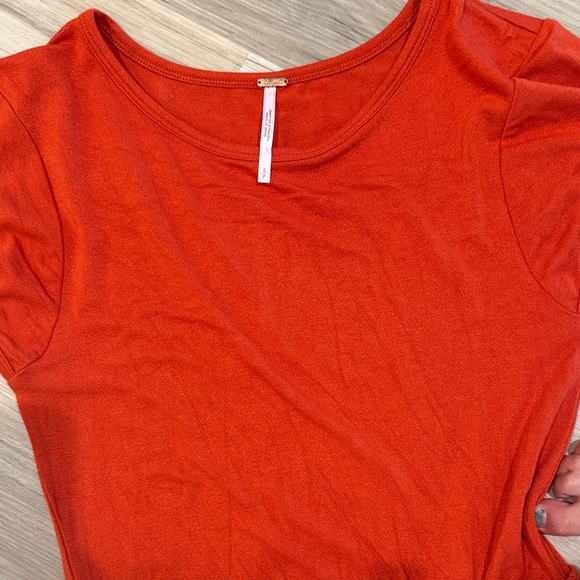 Free People orange mini dress - Picture 2 of 2